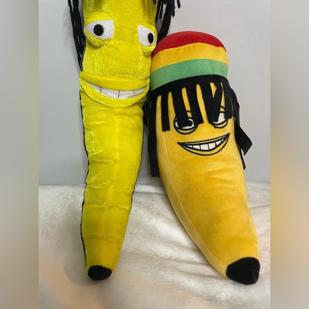 Rasta Bananas Stuffed toys Set of 2 - Picture 4 of 7